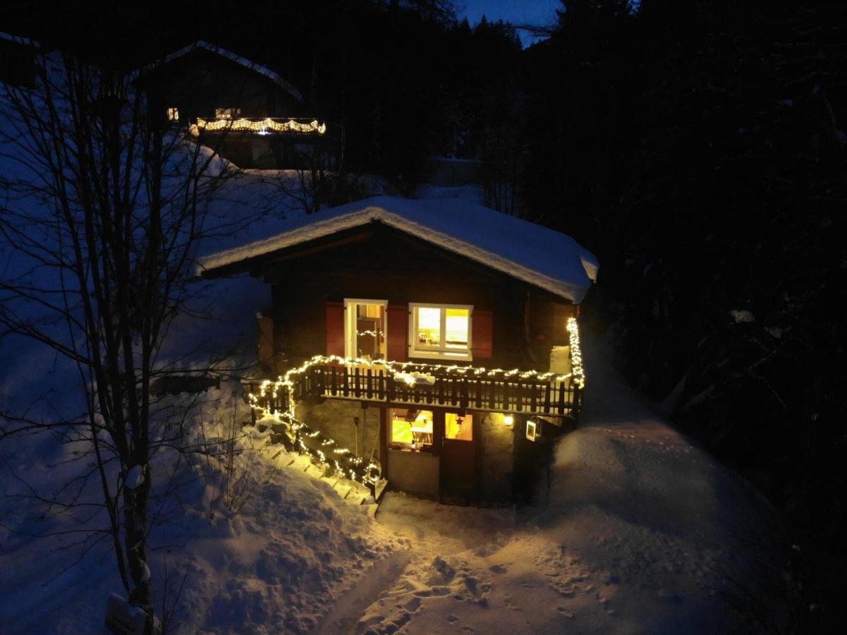 Petit Chalet Rustique Et Bucolique Bovernier Exteriér fotografie