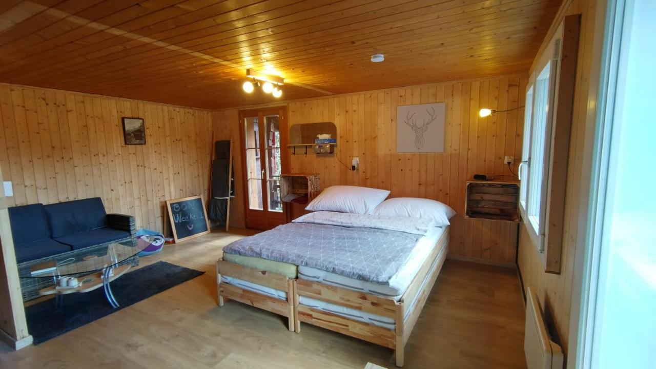 Petit Chalet Rustique Et Bucolique Bovernier Exteriér fotografie