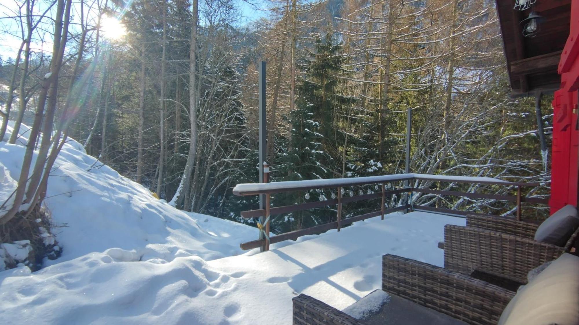 Petit Chalet Rustique Et Bucolique Bovernier Exteriér fotografie